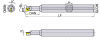 S08M-SCLCR06-A16 Державка Расточная Gesac