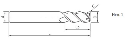 SP210-C3-06020 Фреза монолитная твердосплавная Gesac
