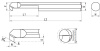 GMT-XR60R20L20 Минирезец твердосплавный Обратный Расточной Gesac