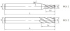 SS600-SH4-16050A Фреза монолитная твердосплавная Gesac
