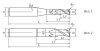 SH260-RN2-0.8-2.5-0.1-H Фреза монолитная твердосплавная Gesac