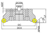 MFA143-200R12C60-OD06 Корпус фрезы Gesac