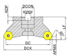 MFC160-080R08A27-HN06 Корпус фрезы Gesac