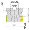 MEC190-063R05A22-AN16 Корпус фрезы Gesac