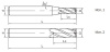 SH260-S4-4-10-H Фреза монолитная твердосплавная Gesac
