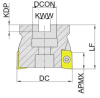 MEA190-063R05A22-AP16 Корпус фрезы Gesac