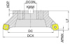 MKB113-160R09C40-SD12 Корпус фрезы Gesac