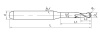 SM200-TP2-1.5-14-50-d6 Фреза монолитная твердосплавная Gesac