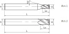 UP210-SS4-10015 Фреза монолитная твердосплавная Gesac
