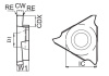 GB4300R-030-GA4230 Пластина отрезная GB Gesac