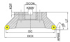 MFC160-250R16C60-HN09 Корпус фрезы Gesac
