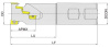 MHB190-032R02W32-AP11 Корпус фрезы Gesac