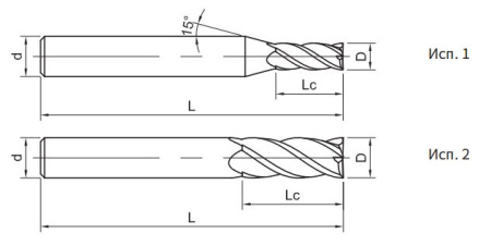 SP210-S4-06016 Фреза монолитная твердосплавная Gesac