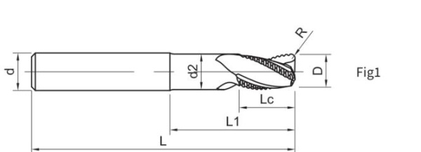 SA210-WR-IC-25030D Фреза монолитная твердосплавная Gesac
